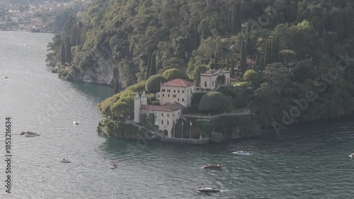 villa on lake como , italy , villa del balbianello