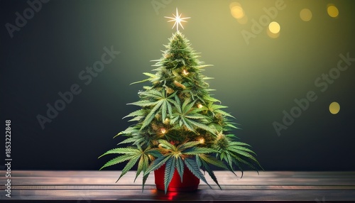 Cannabis Christmas Tree