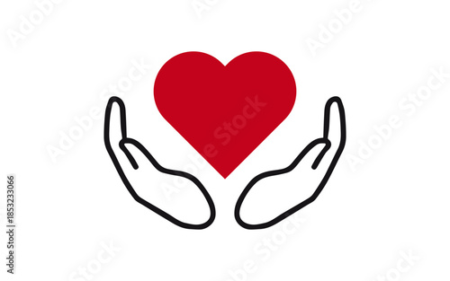 Creative Hand Love Logo Design Service 