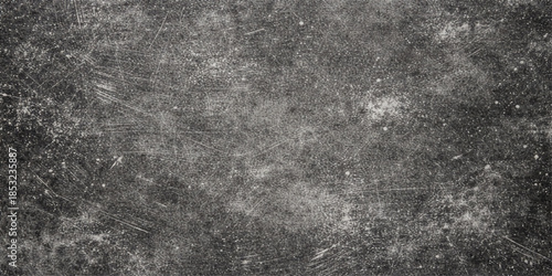 A dark and rough vintage texture of rain drops on a gray concrete window surface creates a grunge seamless pattern with an old aged stone material feel
