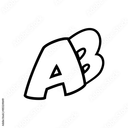 typography text effect design