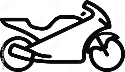 vector bike silhouette
