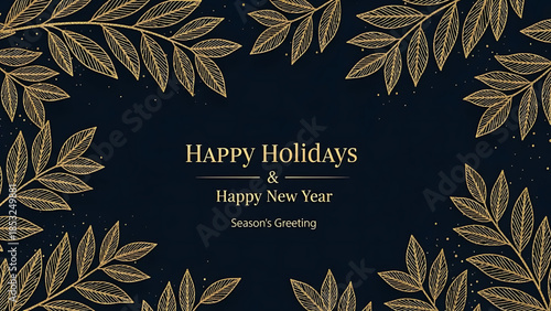 Seamless vintage grunge floral pattern featuring a nature-inspired design with leaves, autumn plant textures, and a decorative tree ornament vector illustration on an artistic wallpaper background