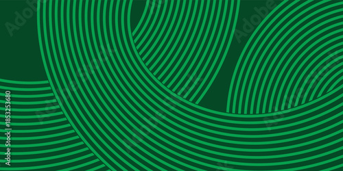 Farm green banner, organic abstract background with fields. illustration