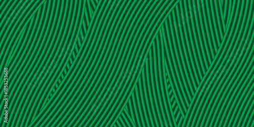 Farm green banner, organic abstract background with fields. illustration