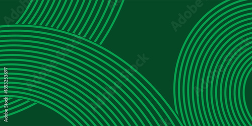Farm green banner, organic abstract.