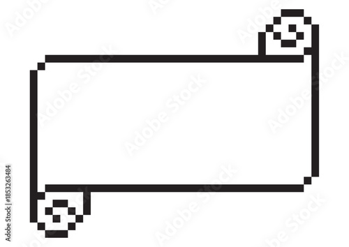 巻物・羊皮紙のドット絵