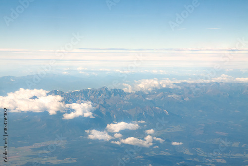 Poland, Tatra Mountains Aerial Viev