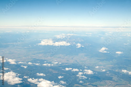 Poland, Tatra Mountains Aerial Viev