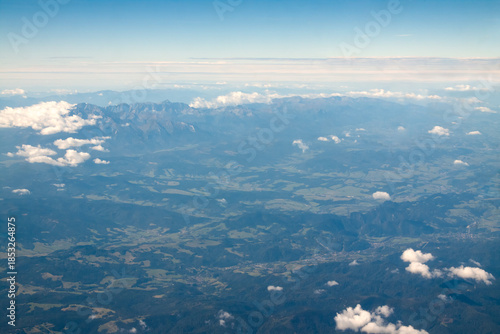 Poland, Tatra Mountains Aerial Viev