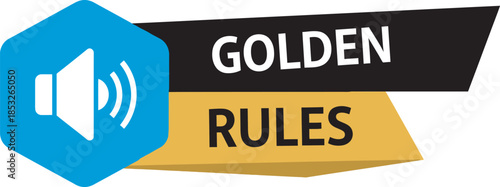 Modern announcement label in flat design badge in flat vector style icon isolate vector art, editable stroke 