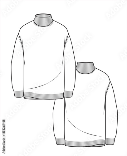 Turtle Neck Sweater 