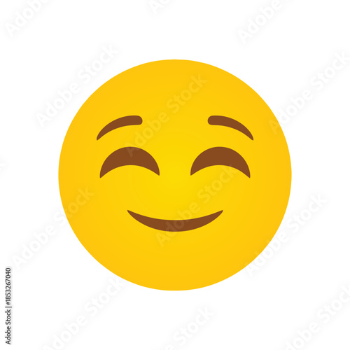 Smiling face with squinting eyes emoji