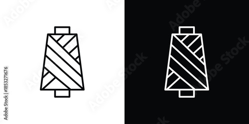 Thread icons for UI elements. High-quality vector illustration.