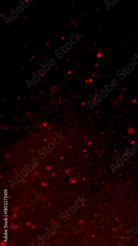 Glitter Particles Explosion and Falling