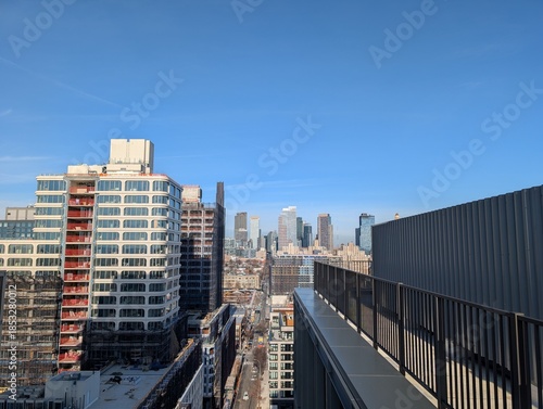 Aerial view of Brooklyn from Gowanus, Brooklyn, New York - December 2025