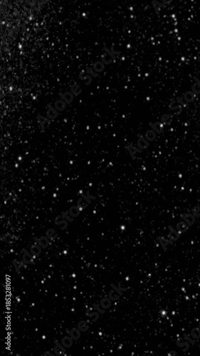 Glitter Particles Falling 