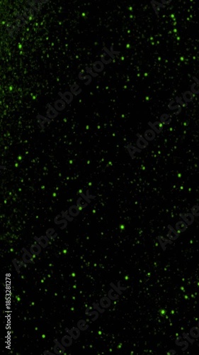 Glitter Particles Falling 