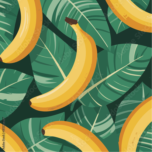 seamless pattern with bananas