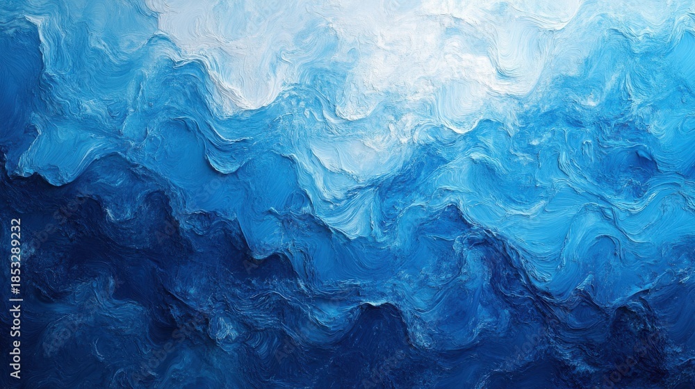 Obraz premium sky blue gradient with cloud-like texture