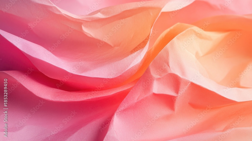 Obraz premium subtle pink-peach gradient with paper finish