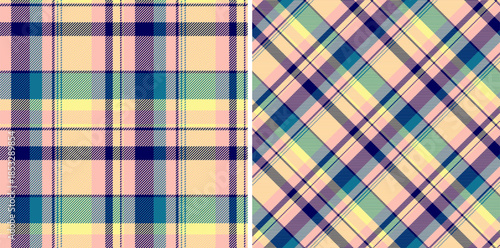 Seamless background fabric of check vector plaid with a texture textile pattern tartan. Set in wedding colors for trousers outfit ideas.