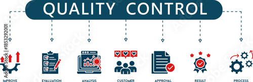 QualityPro Line QA and Compliance Infographic Icons (7+ Vector Quality Assurance Symbols)