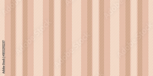 Vnspiration stripe fabric seamless, short vector texture lines. Vayout textile vertical background pattern in light and antique white colors.