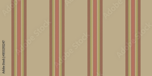Vibrant background pattern textile, skirt seamless vector fabric. Aesthetic lines stripe texture vertical in pastel and red colors.