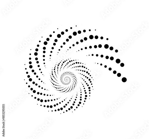golden ration fibonacci pattern for logo icon background web graphic tattoo. vector illustration. 