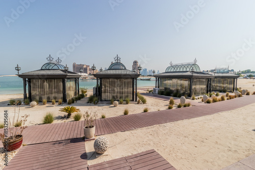 Beach in Katara Cultural Village, Qatar