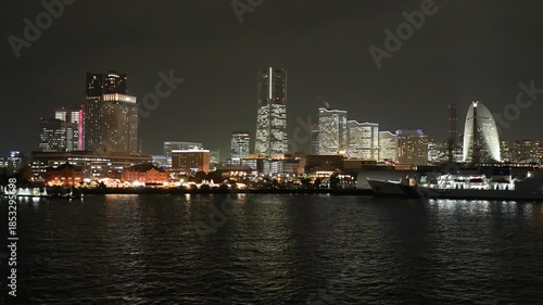横浜みなとみらいの夜景