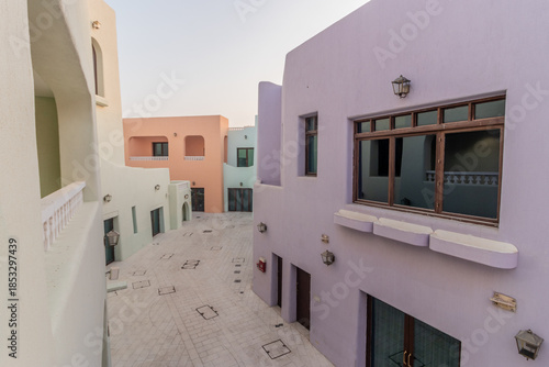 Alley in Mina District of Doha, Qatar