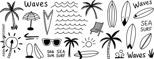 seamless floral and bird pattern with tropical elements, Vector illustration.