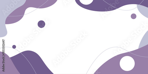 Aesthetic pastel purple irregular abstract modern mixed color blocks