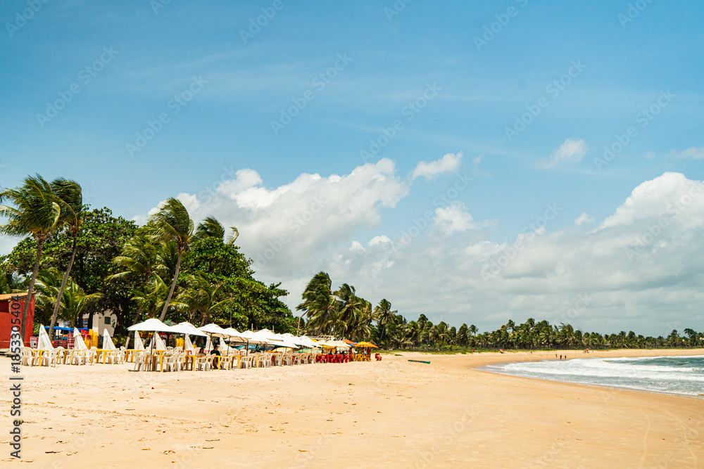 Naklejka premium praia salvador 