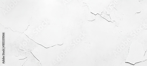 Wallpaper Mural Cracked Interior Surface Backdrop, Whitewashed Old Wall Canvas with Weathered Texture and Effects Torontodigital.ca