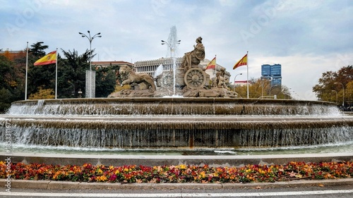fountain in Madrid, Fuente de Cibeles
