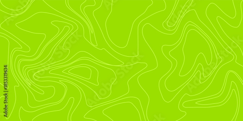 Abstract green background with hypnotic wavy lines pattern. Fresh and natural background. vector eps 10.