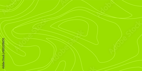 Abstract green background with hypnotic wavy lines pattern. Fresh and natural background. vector eps 10.