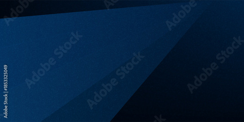 black dark navy blue silver abstract pattern background. geometric shape. line triangle angle fold polygon diamond 3d. color gradient ombre. rough grain noise. light eps 10