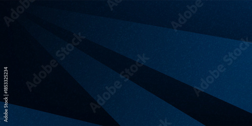 black dark navy blue silver abstract pattern background. geometric shape. line triangle angle fold polygon diamond 3d. color gradient ombre. rough grain noise. light eps 10