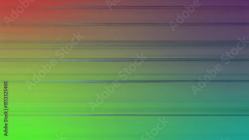 Analog VHS Tracking Error Effect with Green and Purple Gradient Lines