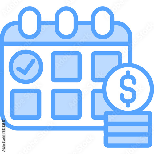 Subscription Plan solid icon