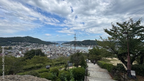 landscape with clouds