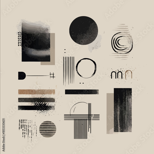 minimalistic mens prints for home Tshirts in a laconic style abstraction geometry thin lines micropatterns contour silhouettes lettering in thin font phrase s