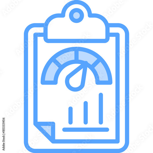 Metric Widget solid icon