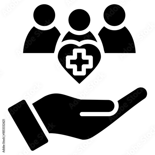 Public Health glyph icon