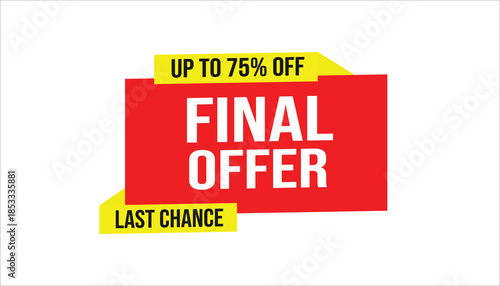 final offer up to 75% off last chance