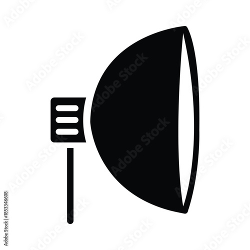 Modern studio light equipment for photography